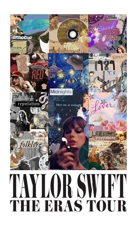 5 Eras Tour Concert Poster