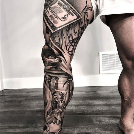 5 leg sleeve tattoo designs