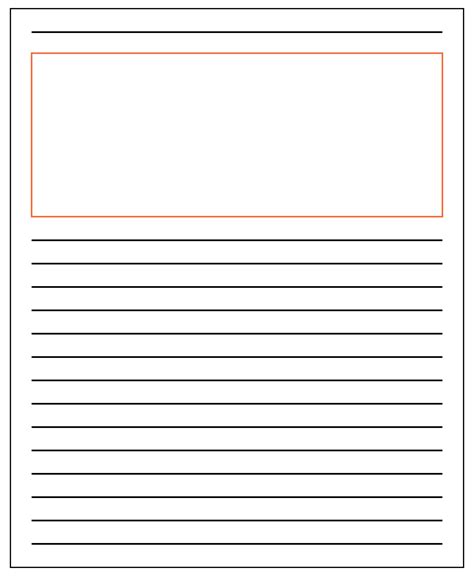 A 5-lined paper with header