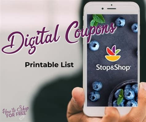 5 Stop Shop Digital Coupons Benefits