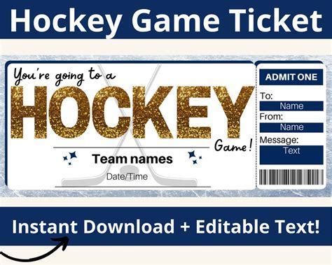 5 Free Editable Ticket Templates in Word