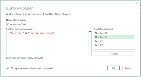 5 Ways To Use Concatenate In Power Query Formulas