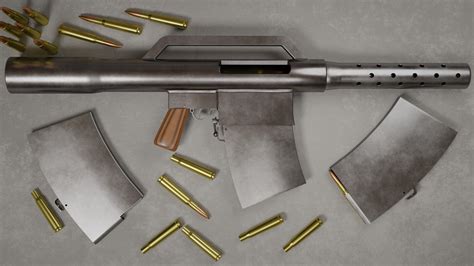 50 caliber gun design