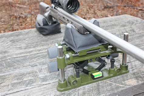 Shooting rest for a.50 BMG rifle