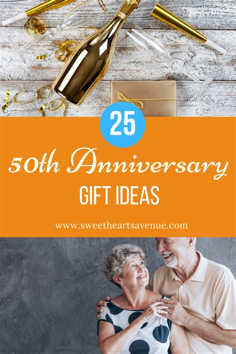 50th Anniversary Gift Ideas Example