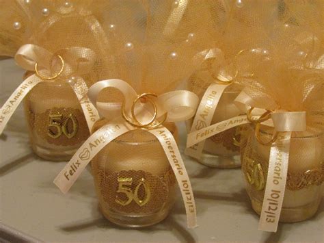 50th Anniversary Party Favors Example