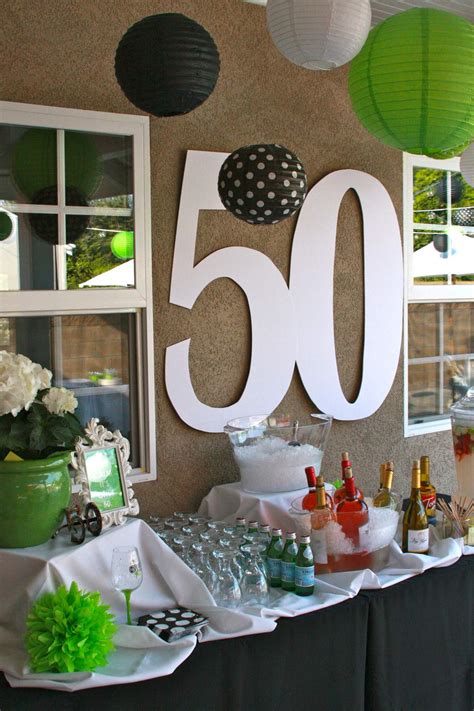 50th birthday party ideas