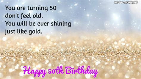 50th birthday quotes