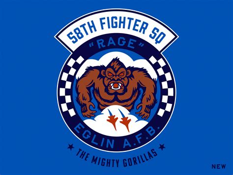 58th Fighter Squadron Logo