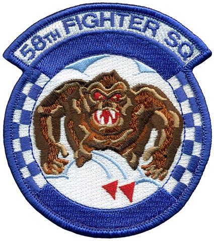 58th Fighter Squadron Unit Emblem