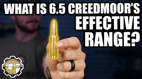 6.5 Creedmoor cartridge