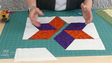 60-Degree Diamond Template Quilt Block