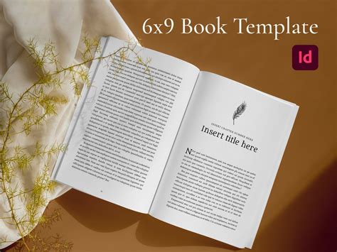 Example of a 6x9 book template with a clean design