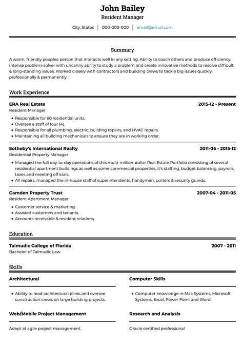 7 ATS Resume Templates Word Image