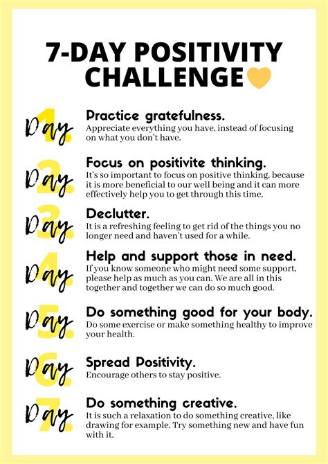 7-Day Challenge Template