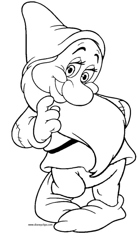 7 Dwarfs coloring pages gallery 10