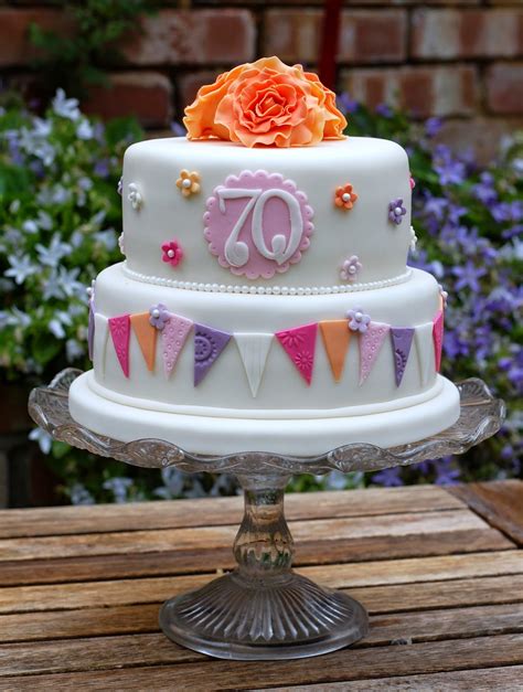 70th Birthday Cake Ideas