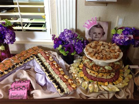 70th Birthday Party Food Ideas