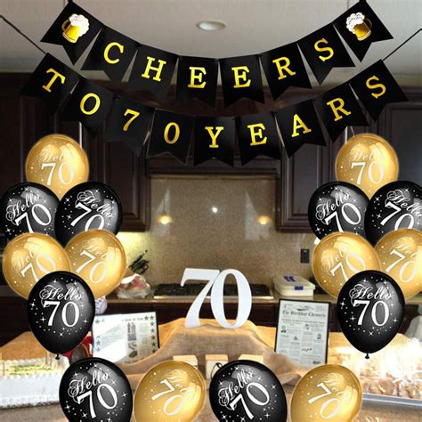 70th Birthday Party Ideas