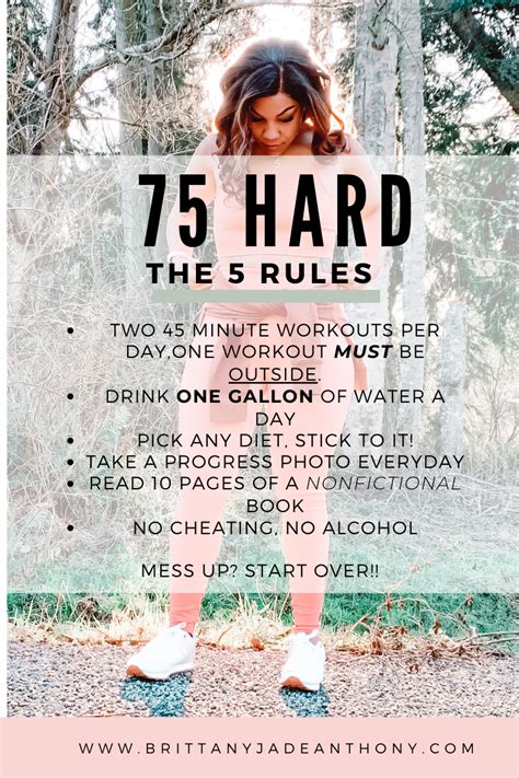 75 Hard Tips