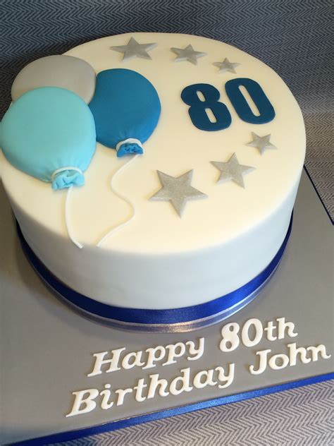 80th birthday cake topper designs for men