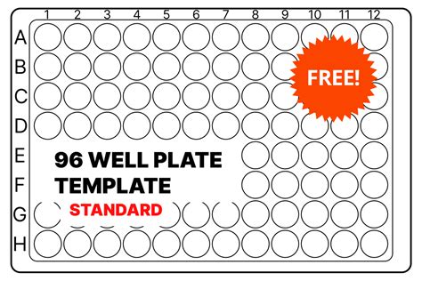 96 Well Plate Template Download