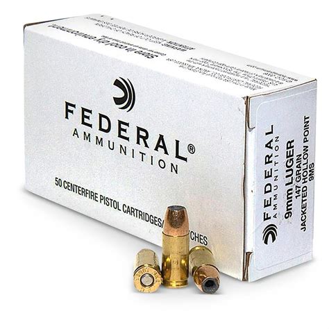 Federal 9mm Ammo