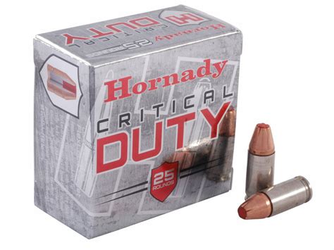 9mm Luger 124-grain Hornady Critical Duty