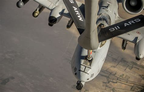 A-10 Thunderbolt II Aerial Refueling