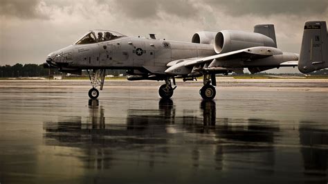 A-10 Thunderbolt II on the ground