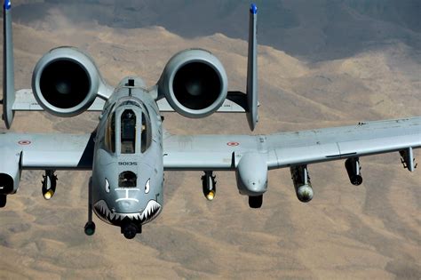 A-10 Warthog in flight