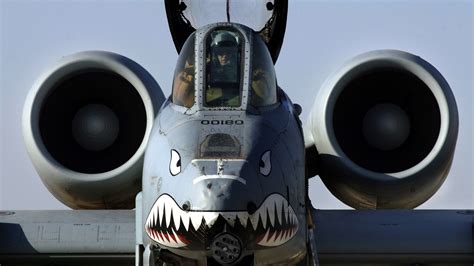 A-10 Warthog firing its 30mm cannon in action