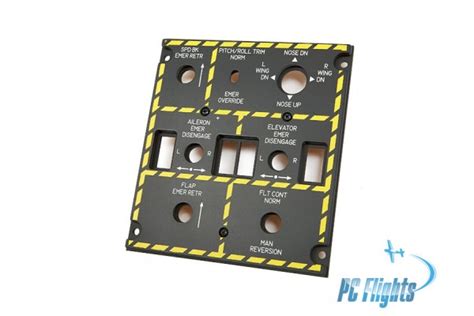 A-10 Warthog Flight Control Panel