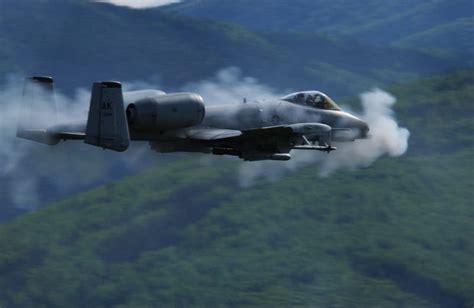 A-10 Warthog after combat