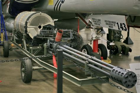 A-10 Thunderbolt II Gatling gun