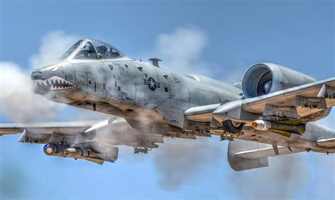 A-10 Thunderbolt II on the ground