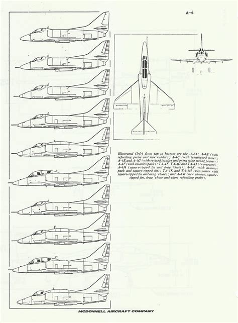 A-4 Skyhawk Variant-Specific Top Speeds