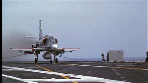 A-4 Skyhawk carrier landing