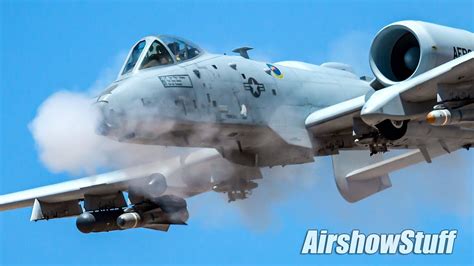 A-10 Warthog Firing