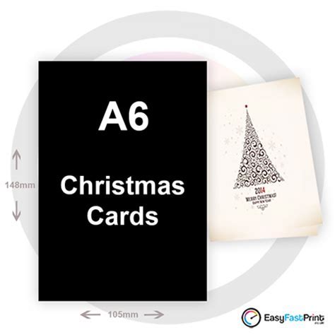 A2 Christmas Card Size