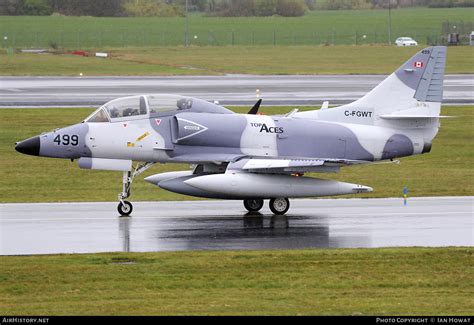 A4 Skyhawk two-seater in flight