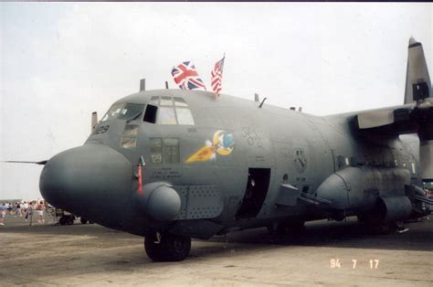 AC-130 Gunship Front View