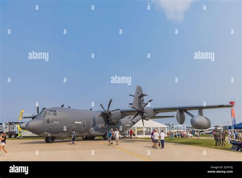 AC-130 Gunship In Airshow