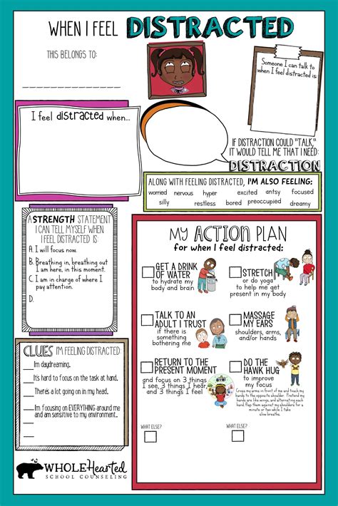 ADHD Self-Regulation Worksheets