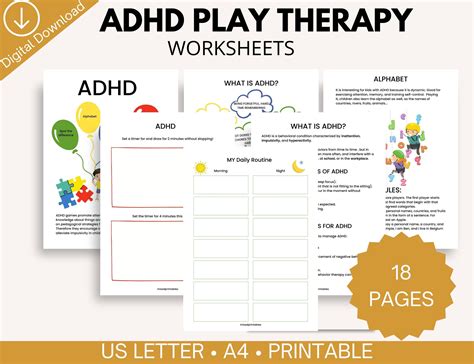 ADHD worksheets for parents