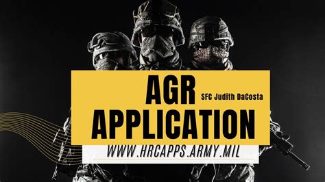 AGR Application Process