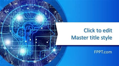 AI PowerPoint Template Design Example 5