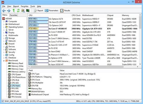 AIDA64 Server and Network Monitoring Template