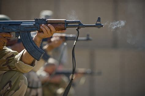 AK-47 in military use