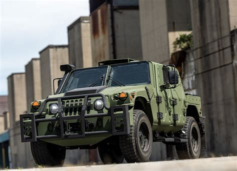 AM General HMMWV in the Snow